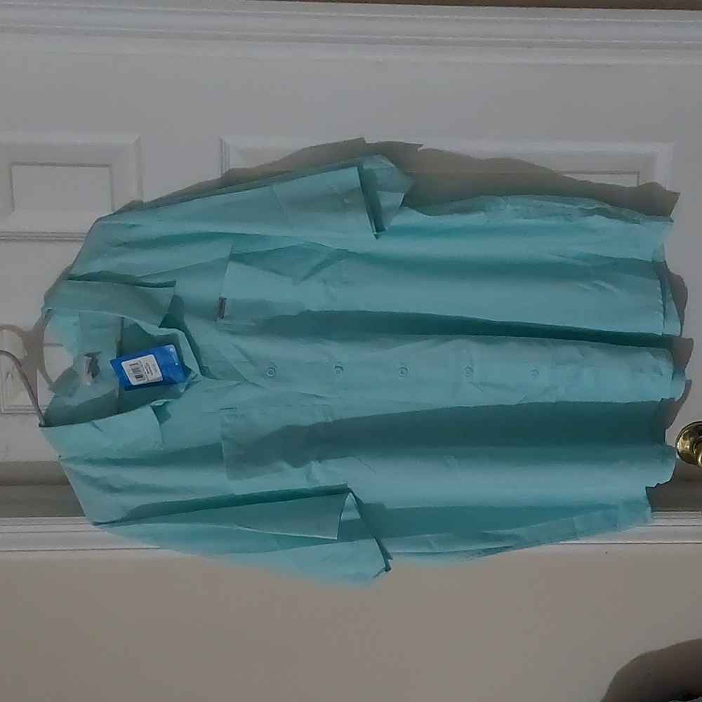 Men's 3X Columbia Button Up short sleeve NWT $65.00 mint color